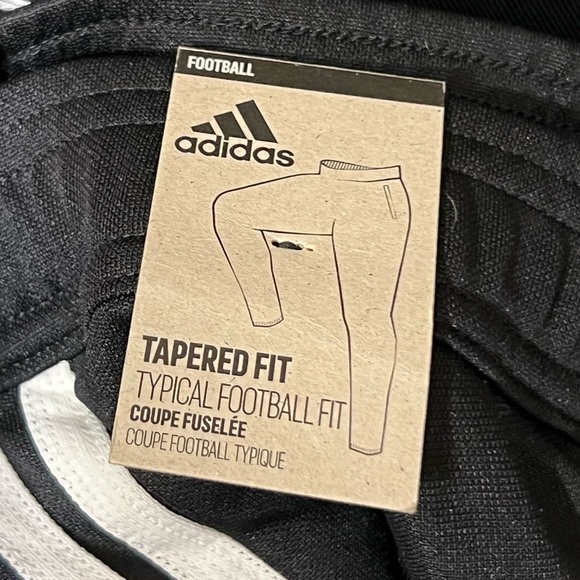 NEW Adidas Tiro Tapered Training Pants / Football Fit - Size Small - Picture 2 of 13
